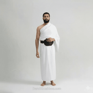 Zero Twist Ihram Towel: Premium 2-Piece Hajj & Umrah Set