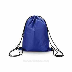 Lightweight Hajj and Umrah Bag for pilgrims holding a foldable prayer mat and sandals.