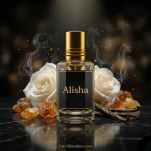 Alisha Perfume Oil – Premium Alcohol-Free Attar for Spiritual Elegance