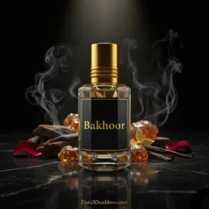 Premium Bakhoor Attar – Elegant Alcohol-Free Fragrance Oil for Prayer